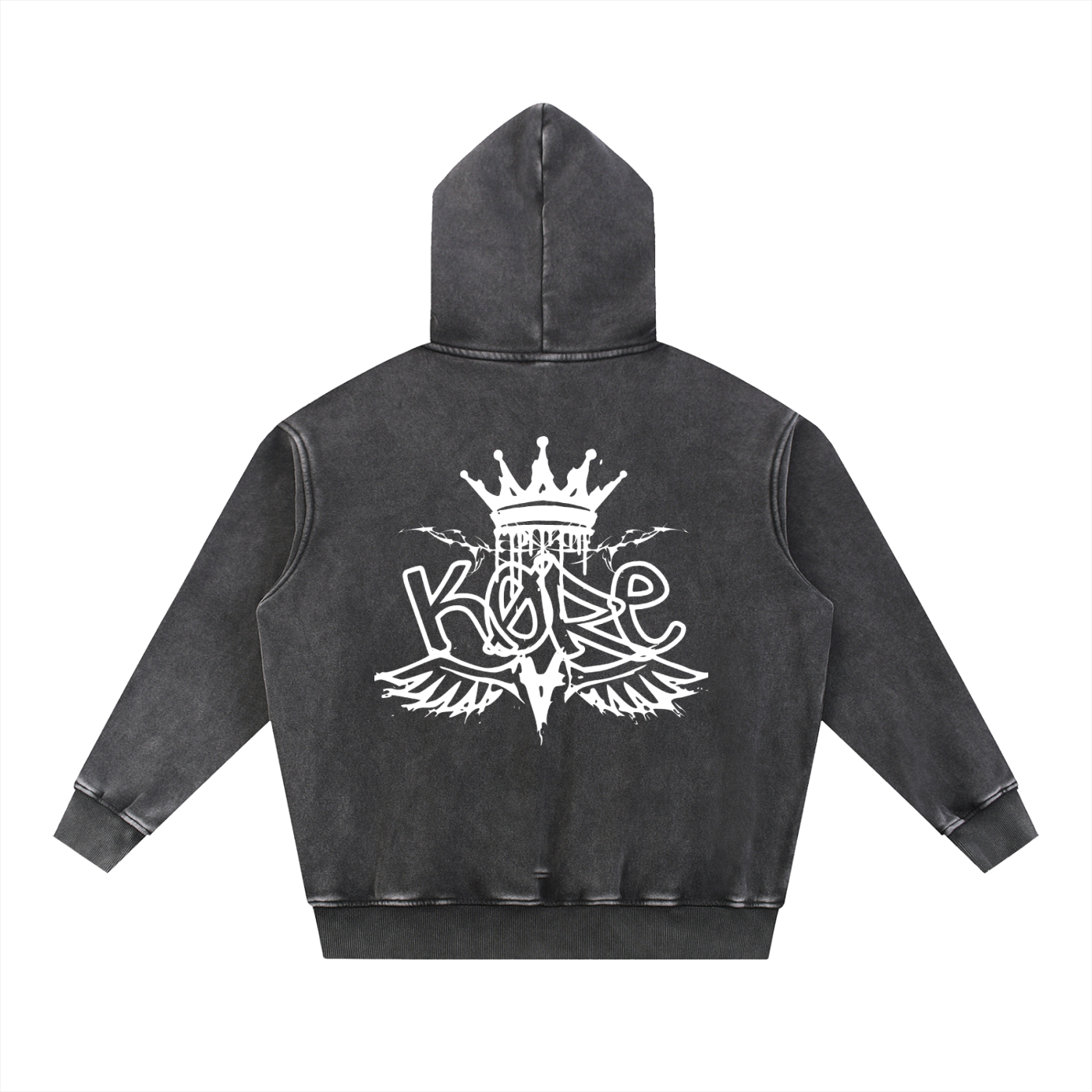 KØRE KING Fleece Oversize Hoodie