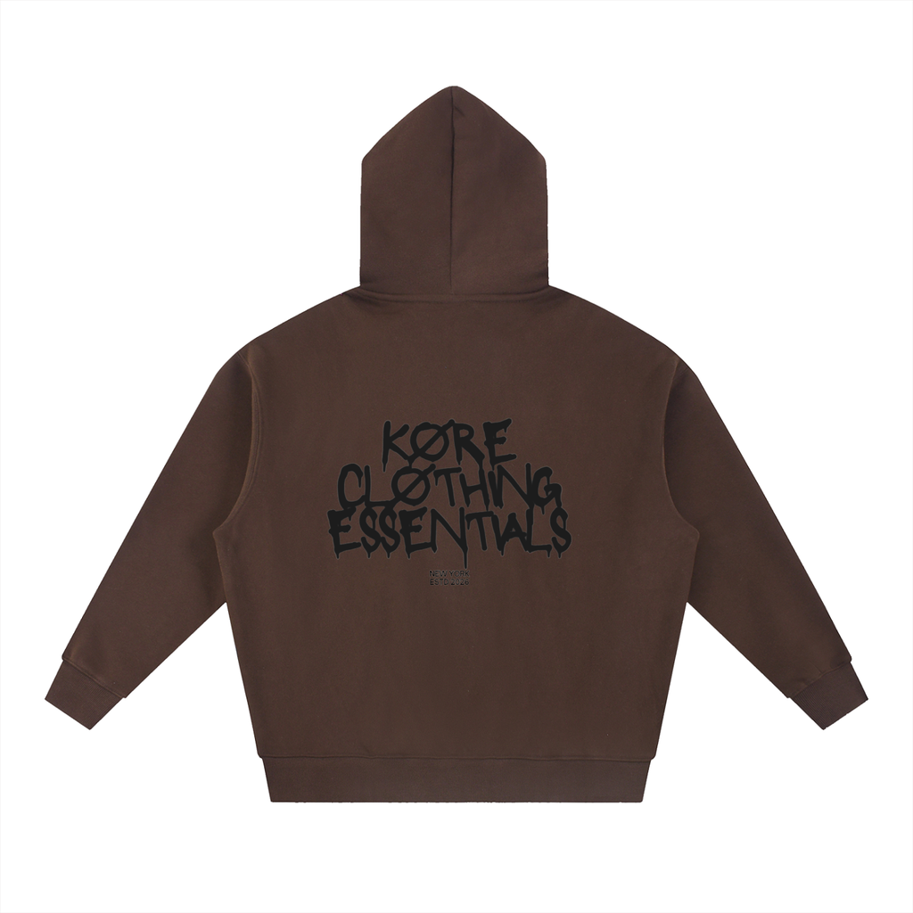 KØRE DRIZZLE Oversized Fleece Hoodie